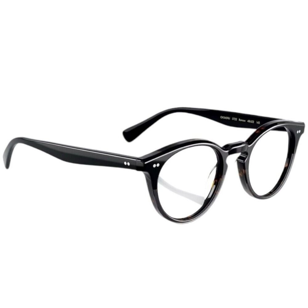 Oliver Peoples OV5459U Romare Eyeglasses 48-22-145 Black Gradient Havana - Picture 14 of 15